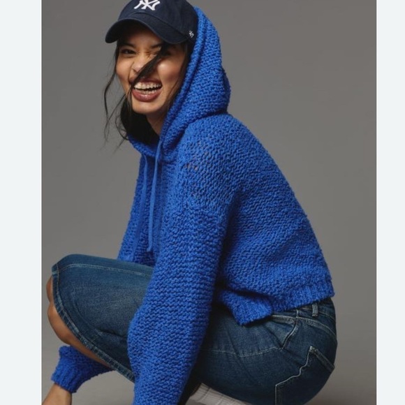 ANTHROPOLOGIE Pilcro Sailcloth Hooded Sweater - Picture 3 of 10